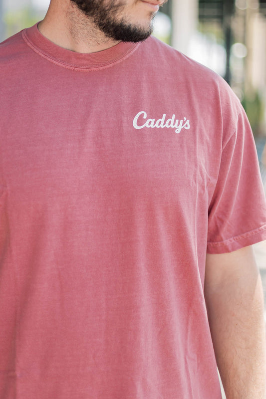 Caddy's Corner Logo Tee – Brick