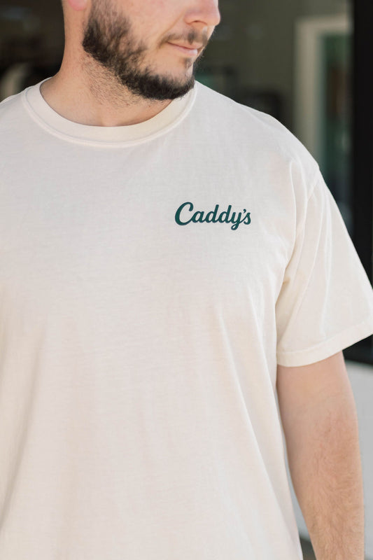 Caddy's Corner Logo Tee – Ivory