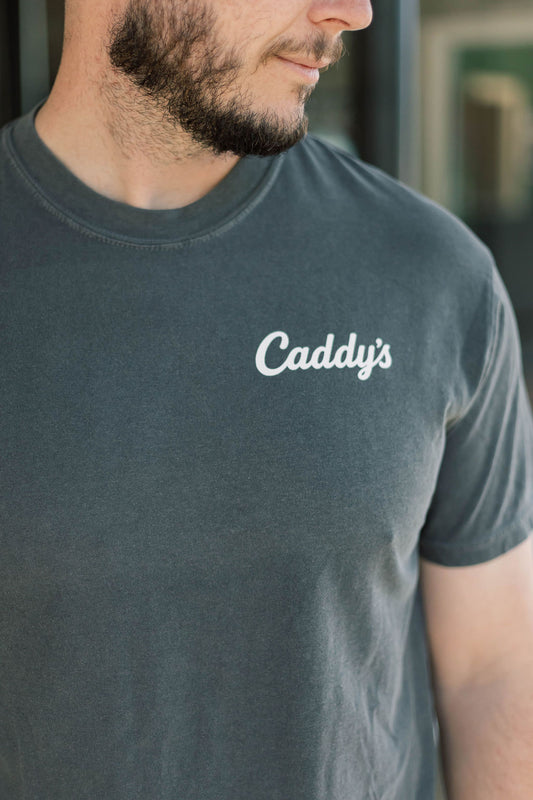 Caddy's Corner Logo Tee – Pepper