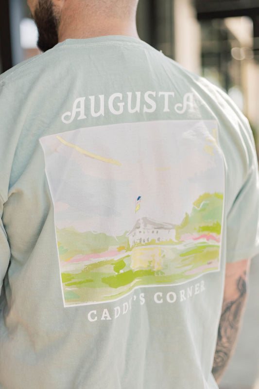 Caddy's Corner Augusta Tee - Bay