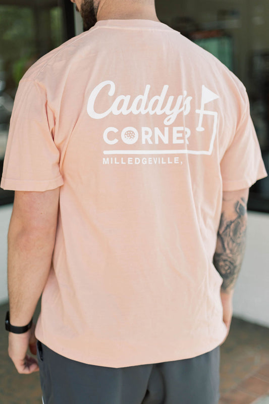 Caddy's Corner Logo Tee – Peachy
